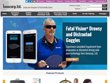 Tablet Screenshot of fatalvision.com
